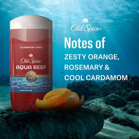 Old Spice Aluminum Free Deodorant for Men, 24/7 Odor Protection, 24/7 Freshness & Lasting Scent, Goes on Clean, 3.0 oz (Pack of 2)