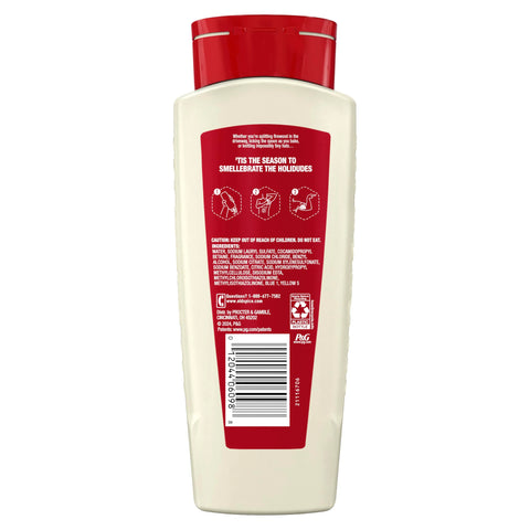 Old Spice Body Wash for Men, Holidudes Limited Edition, 24/7 Holiday Freshness, Lasting Scent and Rich Lather, Stocking Stuffer, Lumbersnack with Fresh Pine Scent, 16 fl oz
