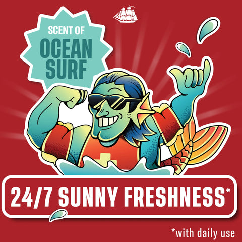 Old Spice Dry Feel Antiperspirant Deodorant for Men, Summerdudes, 24/7 Sweat & Odor Protection, 24/7 Sunny Freshness & Long Lasting Scent, Invisible Solid, Broseidon with Ocean Surf Scent, 2.6 oz
