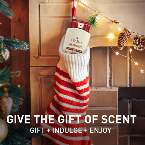 Old Spice Body Wash for Men, Holidudes Holiday Edition, 24/7 Holiday Freshness, Lasting Scent and Rich Lather, Stocking Stuffer, Snickerdudel Sugar Cookie Scent, 16 oz