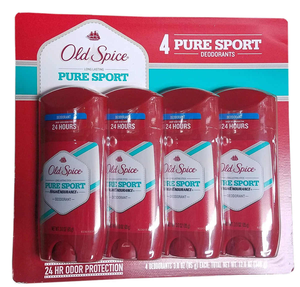 Old Spice High Endurance Pure Sport, 12 Ounce